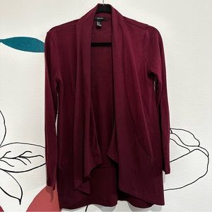 Maroon Cardigan
